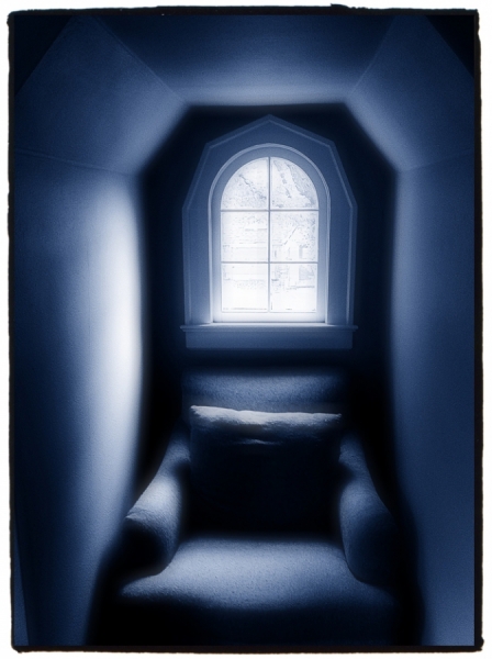 Photograph E J Carr Druid Chair on One Eyeland